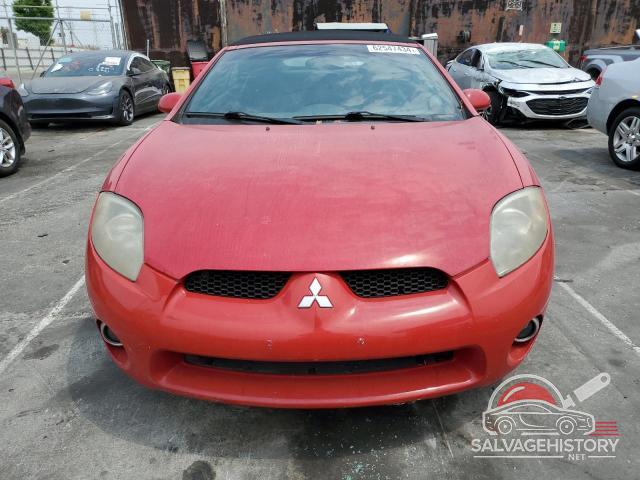 4A3AL35T67E011093 2007 MITSUBISHI ECLIPSE photo no. 5