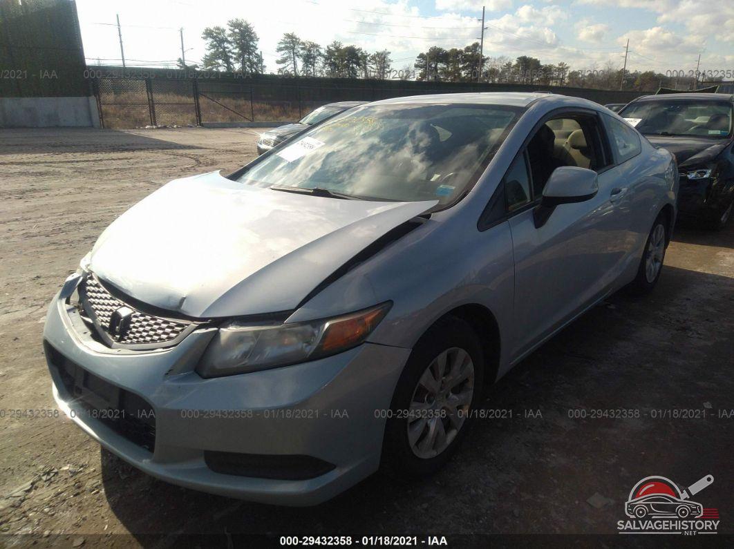 2HGFG3B59CH534406 2012 HONDA CIVIC CPE photo no. 2
