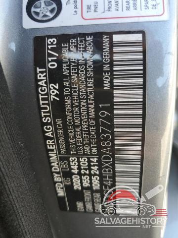 WDDGF4HBXDA837791 2013 MERCEDES-BENZ C-CLASS photo no. 12