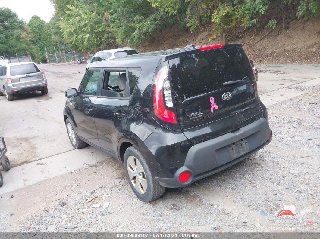 KNDJN2A28F7214834 2015 KIA SOUL photo no. 3