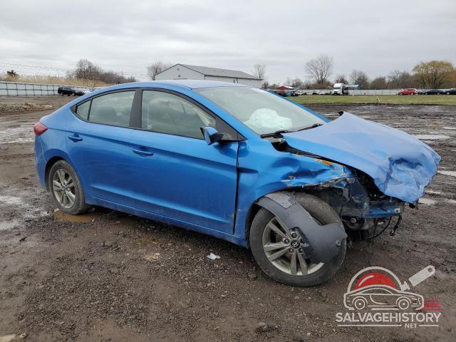 5NPD84LF3HH038063 2017 HYUNDAI ELANTRA photo no. 4