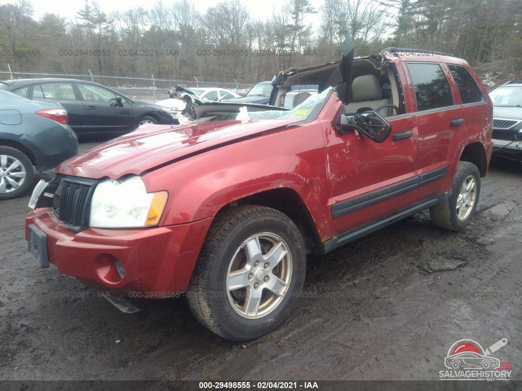1J4GR48K96C256379 2006 JEEP GRAND CHEROKEE photo no. 2
