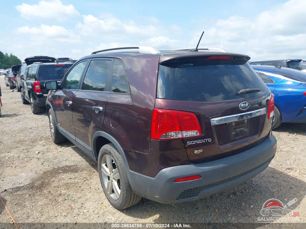 5XYKUCA68DG361283 2013 KIA SORENTO photo no. 3