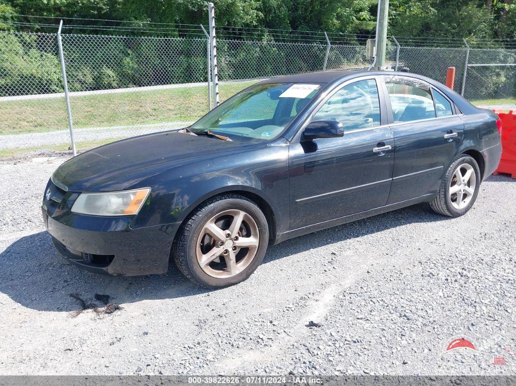 5NPEU46F57H167335 2007 HYUNDAI SONATA photo no. 2