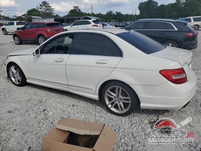 WDDGF8BB6CR194825 2012 MERCEDES-BENZ C-CLASS photo no. 2