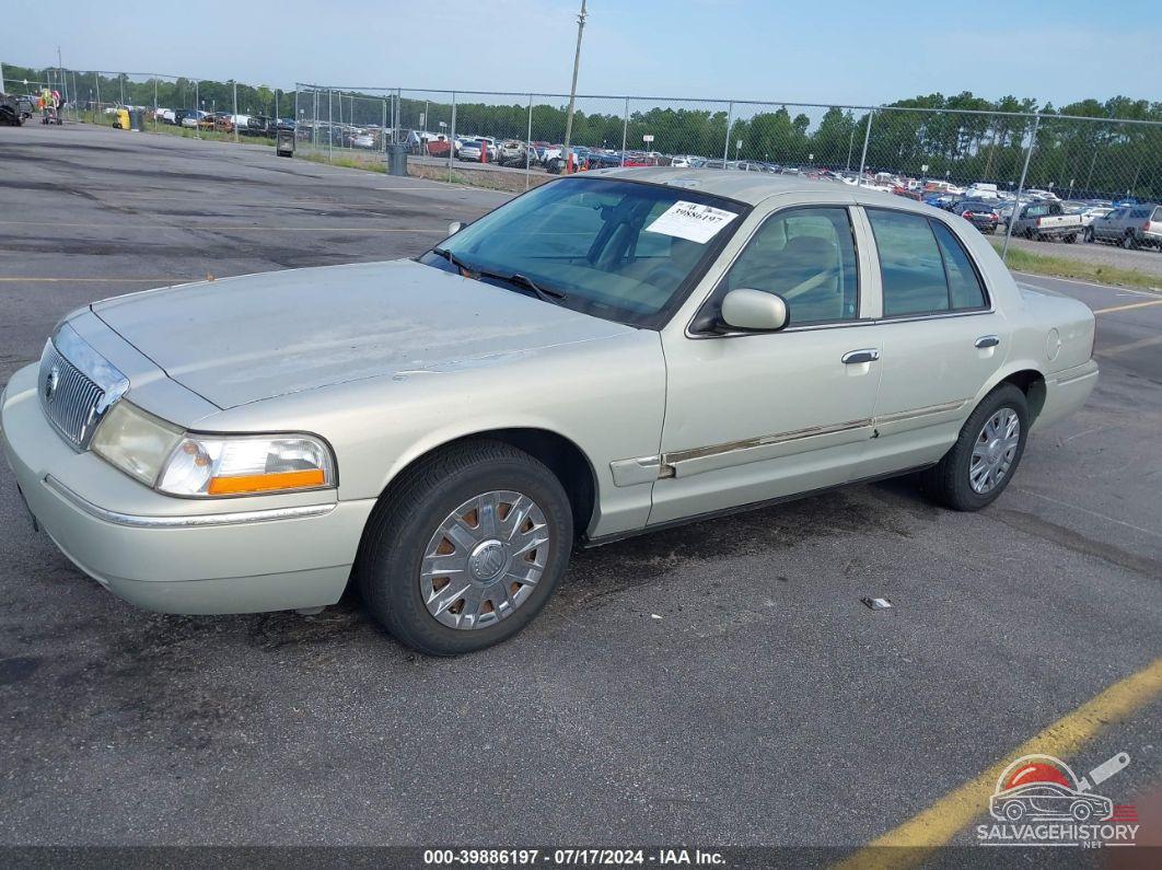 2MEFM74W75X669847 2005 MERCURY GRAND MARQUIS photo no. 2