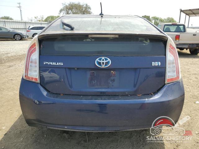 JTDKN3DU3E0391824 2014 TOYOTA PRIUS photo no. 6