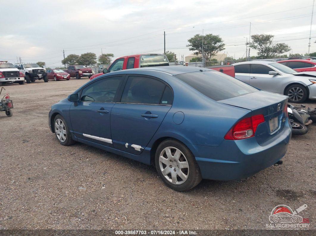 1HGFA16547L020696 2007 HONDA CIVIC photo no. 3
