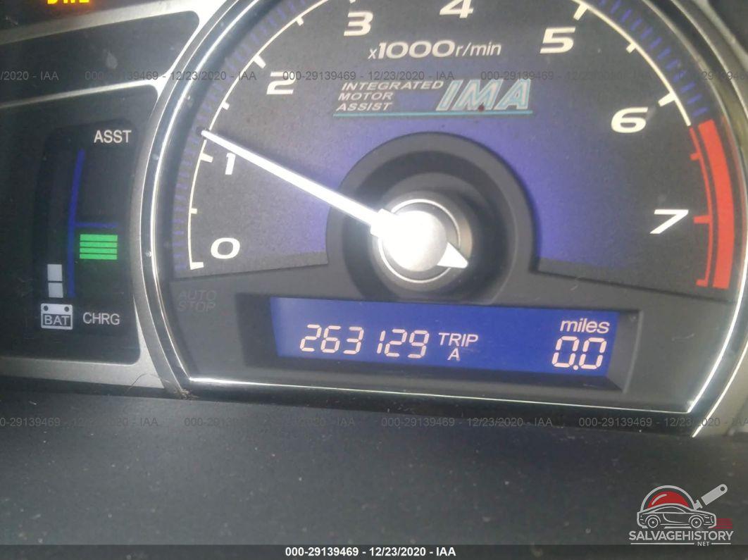 JHMFA36248S019618 2008 HONDA CIVIC HYBRID photo no. 7