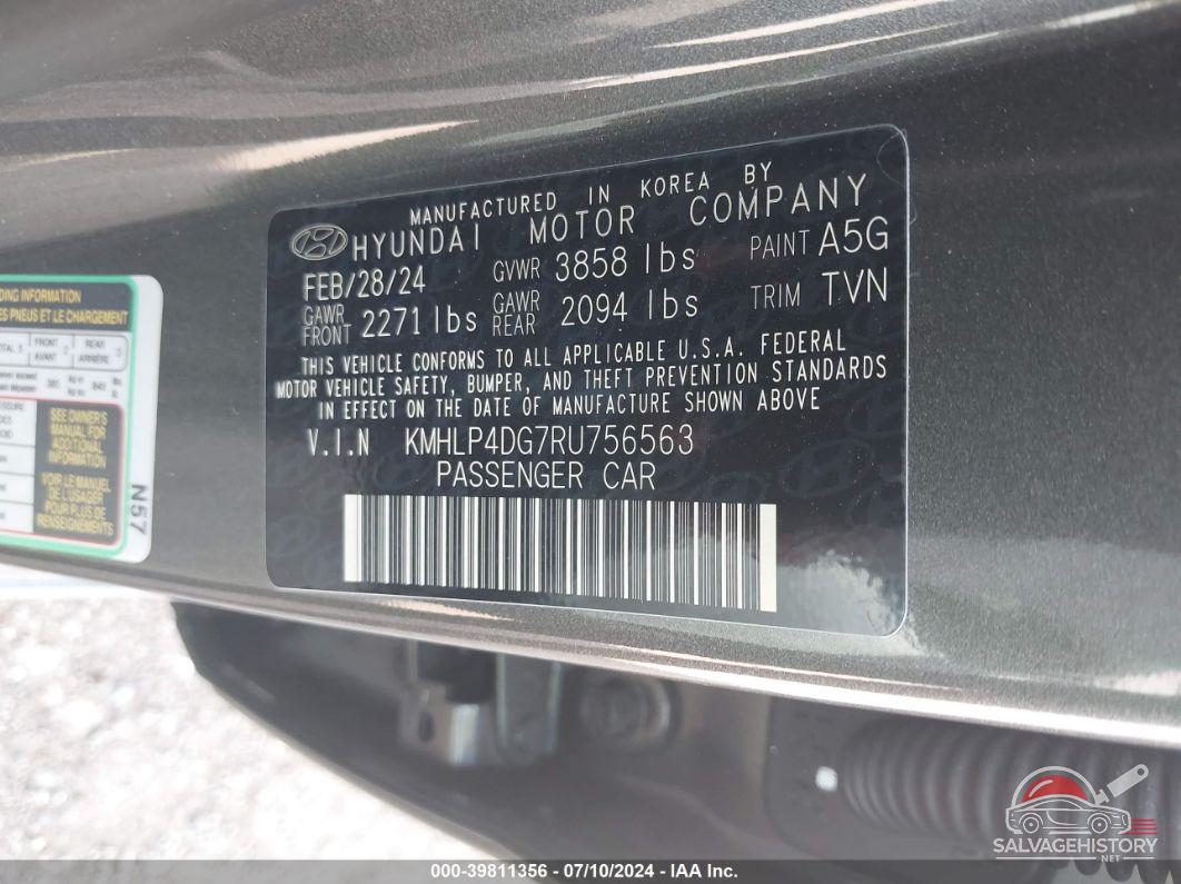 KMHLP4DG7RU756563 2024 HYUNDAI ELANTRA photo no. 9