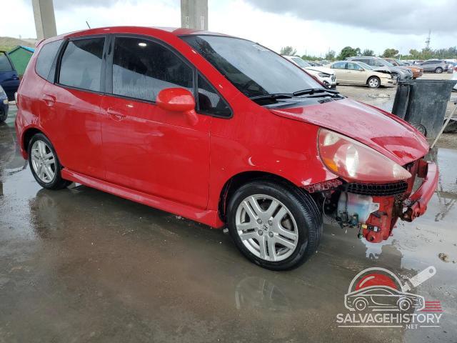 JHMGD38638S000425 2008 HONDA FIT photo no. 4