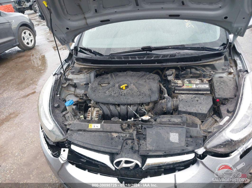 5NPDH4AEXGH758016 2016 HYUNDAI ELANTRA photo no. 10
