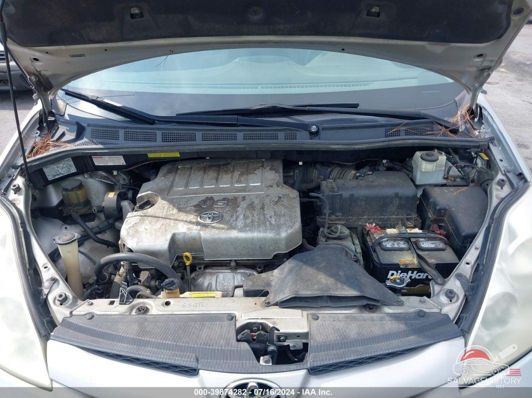 5TDZK23C38S163401 2008 TOYOTA SIENNA photo no. 10
