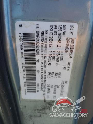 1D4GP24333B199180 2003 DODGE CARAVAN photo no. 13