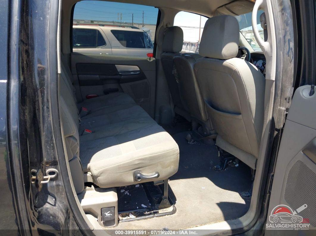 3D7KR29A17G800601 2007 DODGE RAM 2500 photo no. 8