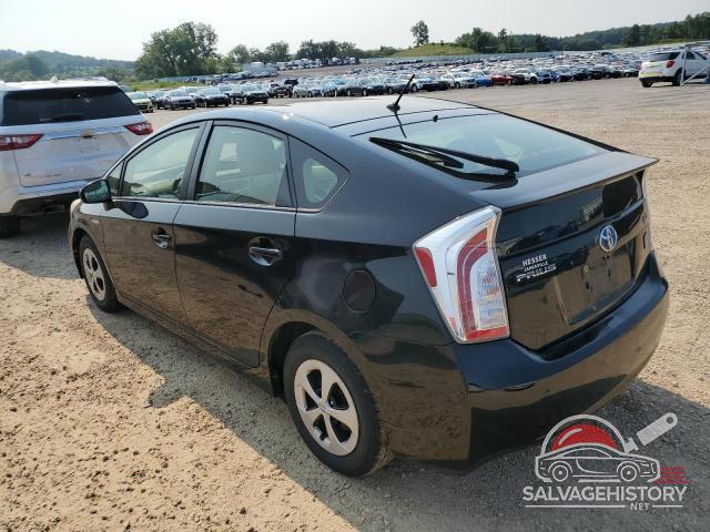 JTDKN3DU1E1756527 2014 TOYOTA PRIUS photo no. 2
