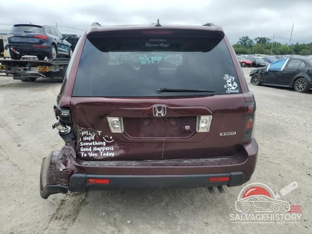 5FNYF18728B032888 2008 HONDA PILOT photo no. 6
