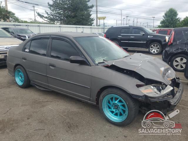 1HGES16365L020204 2005 HONDA CIVIC photo no. 4