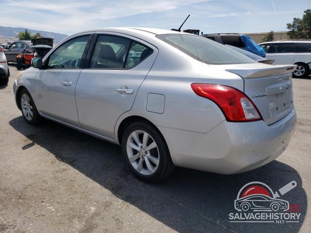 3N1CN7AP5EL821806 2014 NISSAN VERSA photo no. 2