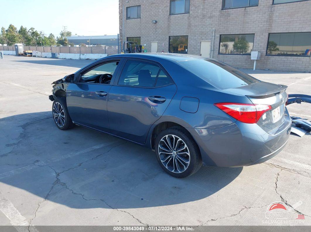 5YFBURHE3FP269593 2015 TOYOTA COROLLA photo no. 3