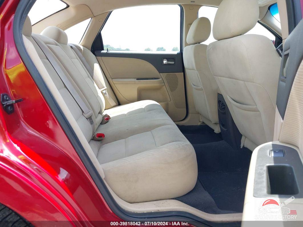 1FAHP23WX9G124989 2009 FORD TAURUS photo no. 8