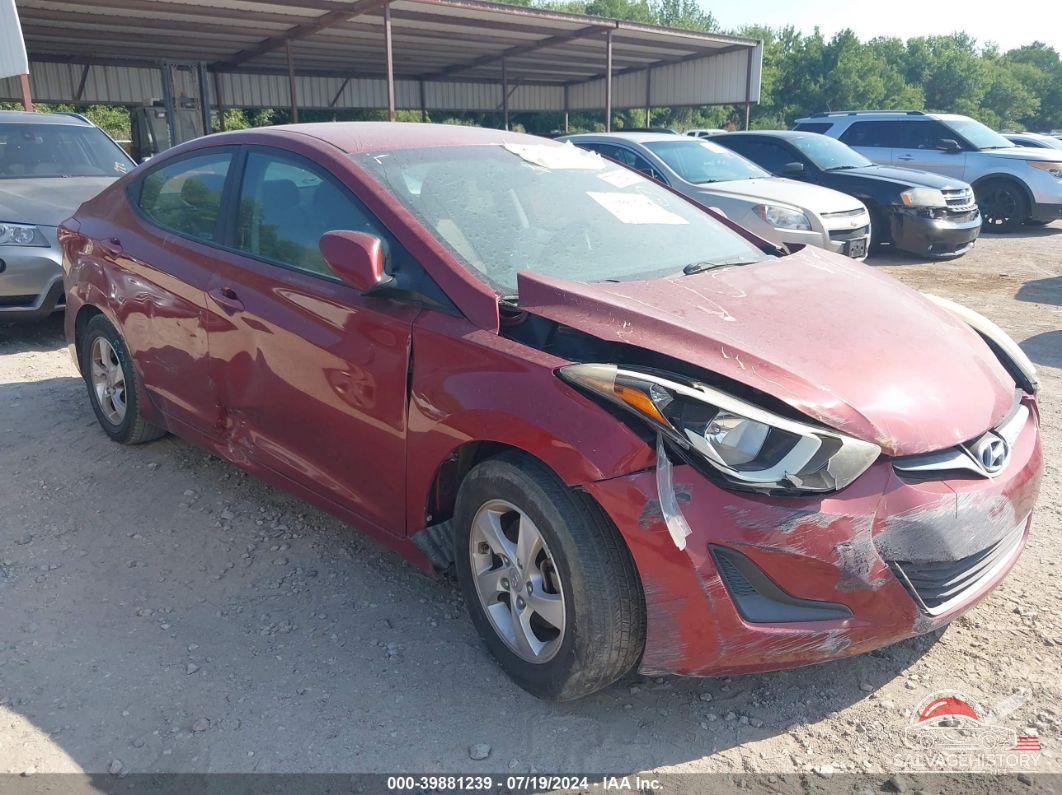 5NPDH4AE9FH650615 2015 HYUNDAI ELANTRA photo no. 24