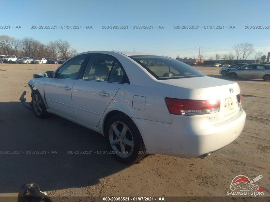 5NPEU46F87H201381 2007 HYUNDAI SONATA photo no. 3