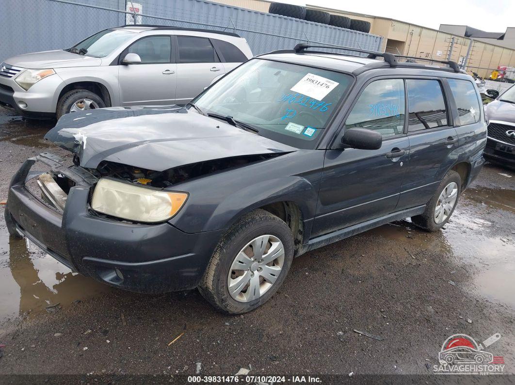 JF1SG63688H719345 2008 SUBARU FORESTER photo no. 2