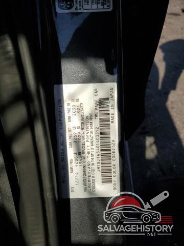 JM1GJ1W54G1403312 2016 MAZDA 6 photo no. 12