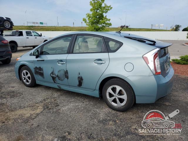 JTDKN3DU7E1766902 2014 TOYOTA PRIUS photo no. 2