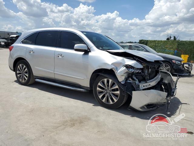 5FRYD3H44EB014653 2014 ACURA MDX photo no. 4