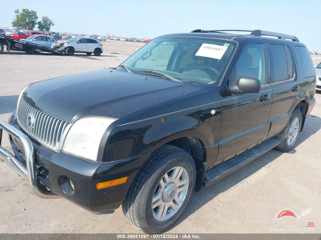 4M2DU86K55UJ05561 2005 MERCURY MOUNTAINEER photo no. 2