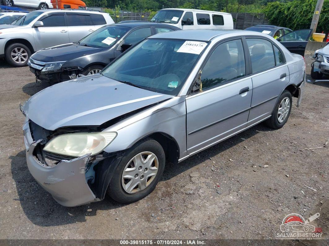 2HGES16355H566991 2005 HONDA CIVIC photo no. 2