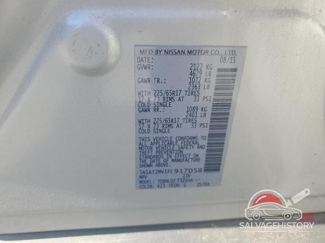 5N1AT2MV1FC917058 2015 NISSAN ROGUE photo no. 13