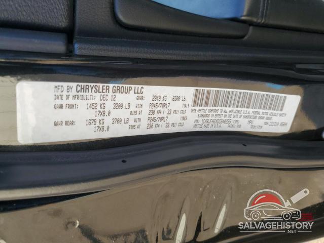 1C4RJFAGXDC640255 2013 JEEP GRAND CHER photo no. 12