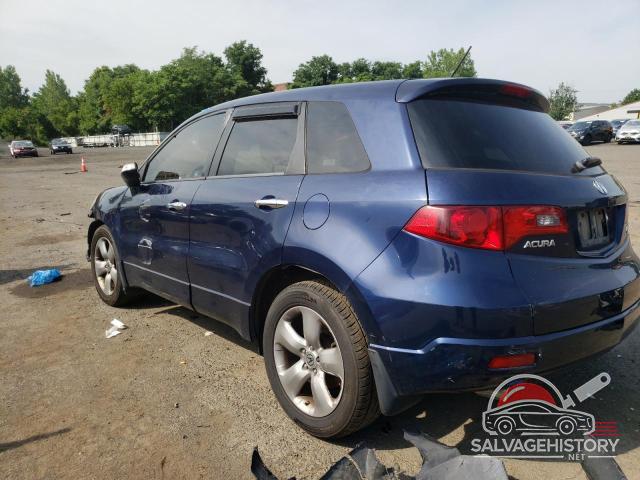 5J8TB18557A016004 2007 ACURA RDX photo no. 2