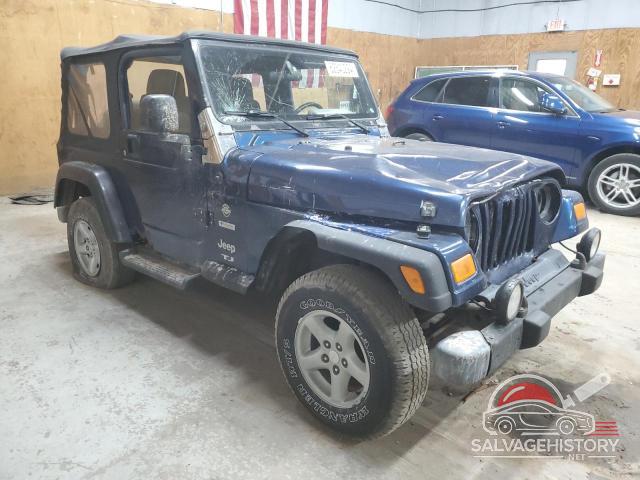 1J4FA49S34P724257 2004 JEEP WRANGLER photo no. 4
