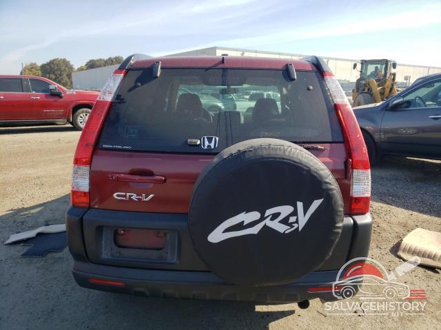 JHLRD78846C051655 2006 HONDA CRV photo no. 6