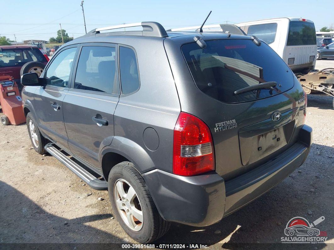 KM8JM12B67U614952 2007 HYUNDAI TUCSON photo no. 3
