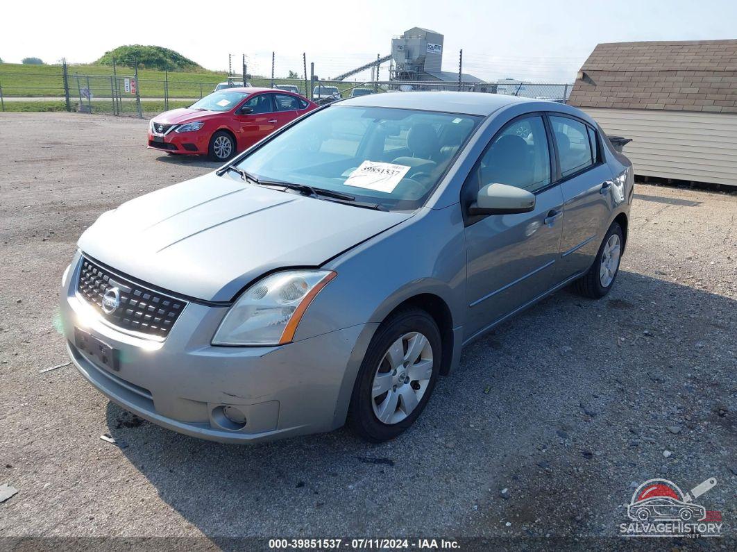 3N1AB61E08L608100 2008 NISSAN SENTRA photo no. 2