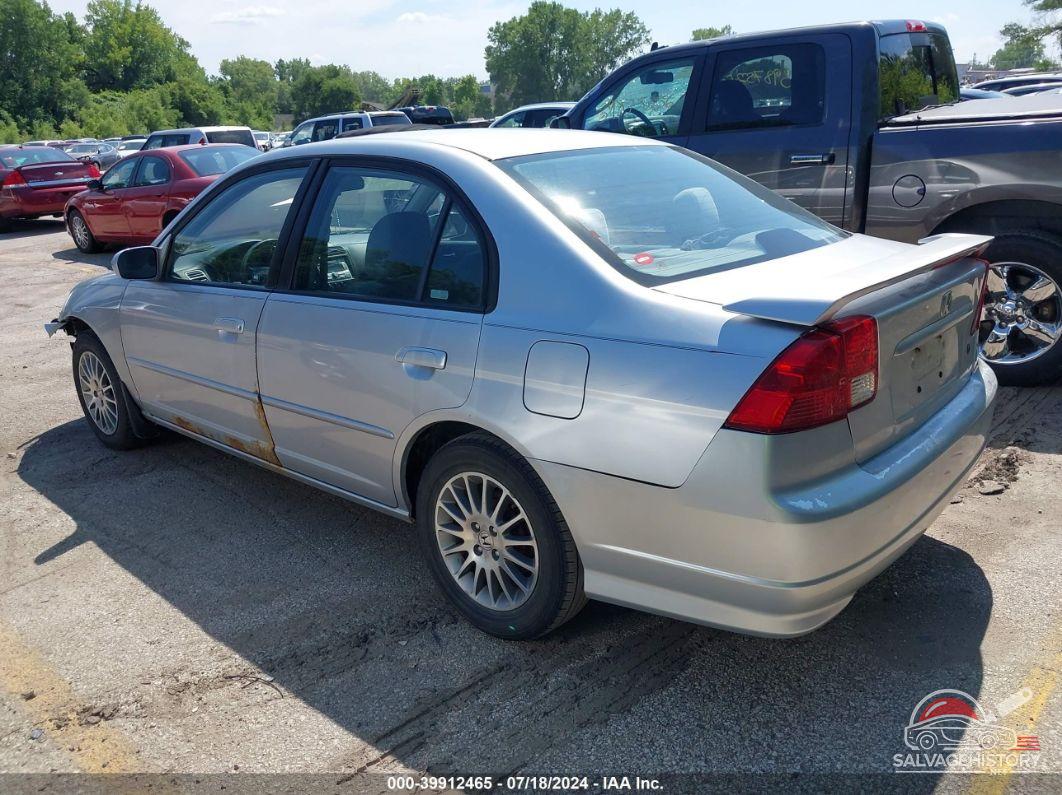 2HGES26765H606343 2005 HONDA CIVIC photo no. 3