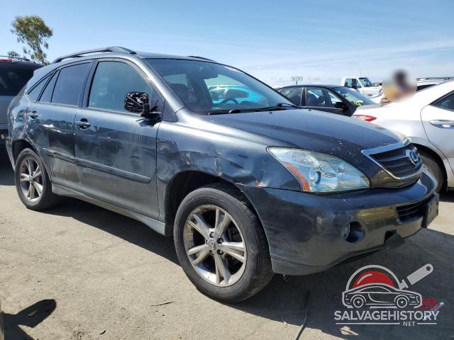 JTJHW31U472037231 2007 LEXUS RX400 photo no. 4