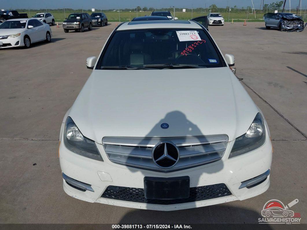 WDDGF4HB0CR195324 2012 MERCEDES-BENZ C 250 photo no. 6