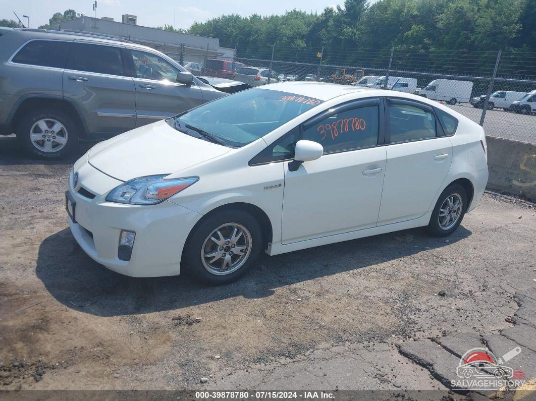 JTDKN3DU5A0154391 2010 TOYOTA PRIUS photo no. 2
