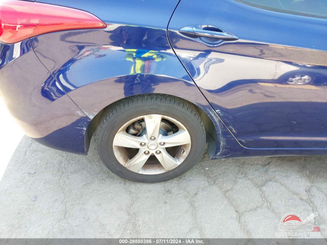 5NPDH4AE3CH122385 2012 HYUNDAI ELANTRA photo no. 6