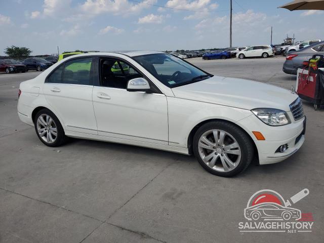 WDDGF54X28F168335 2008 MERCEDES-BENZ C-CLASS photo no. 4