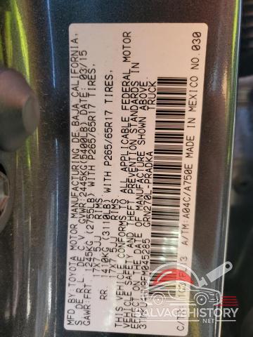 3TMKU4HN9FM045285 2015 TOYOTA TACOMA photo no. 13