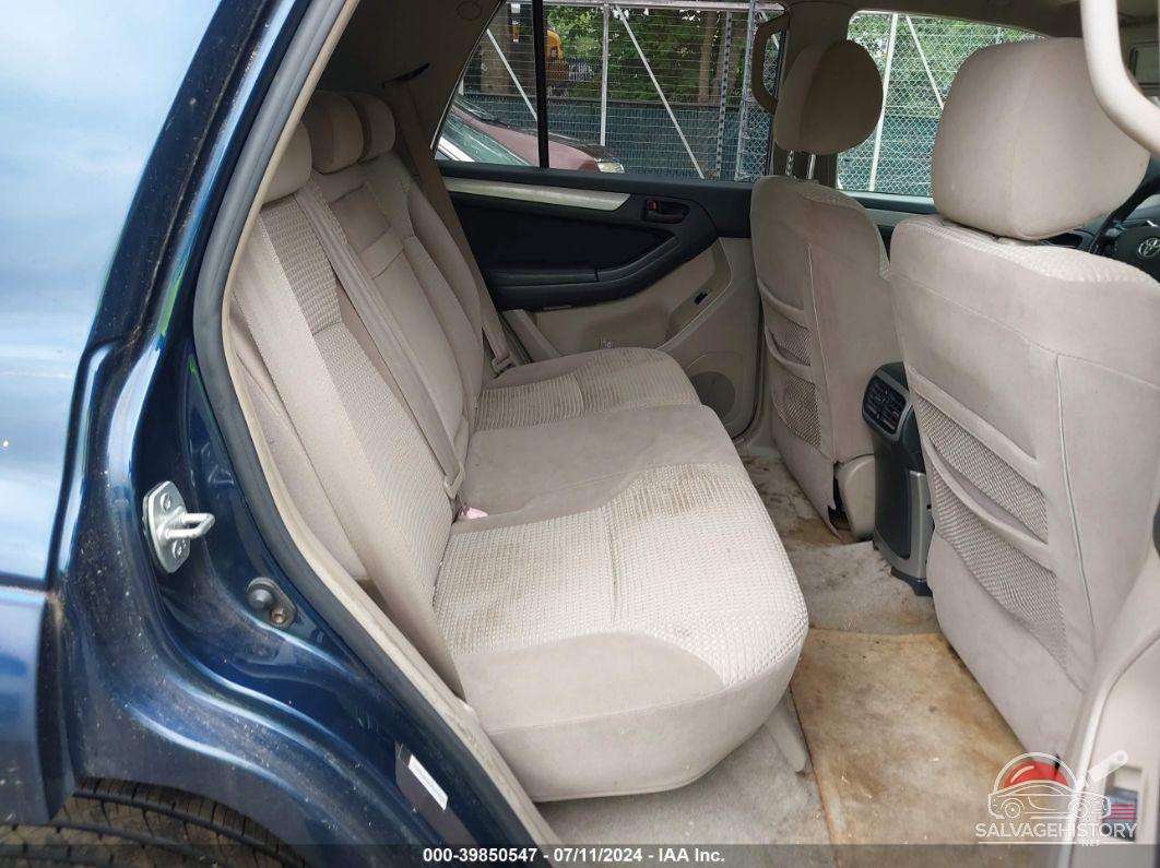 JTEZU14R748018606 2004 TOYOTA 4RUNNER photo no. 8