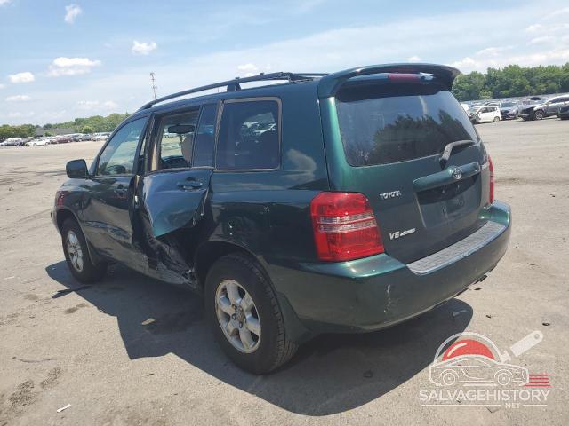 JTEHF21A520077000 2002 TOYOTA HIGHLANDER photo no. 2