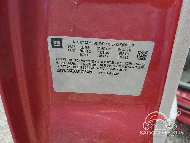 2G1WG5E38D1256489 2013 CHEVROLET IMPALA photo no. 12